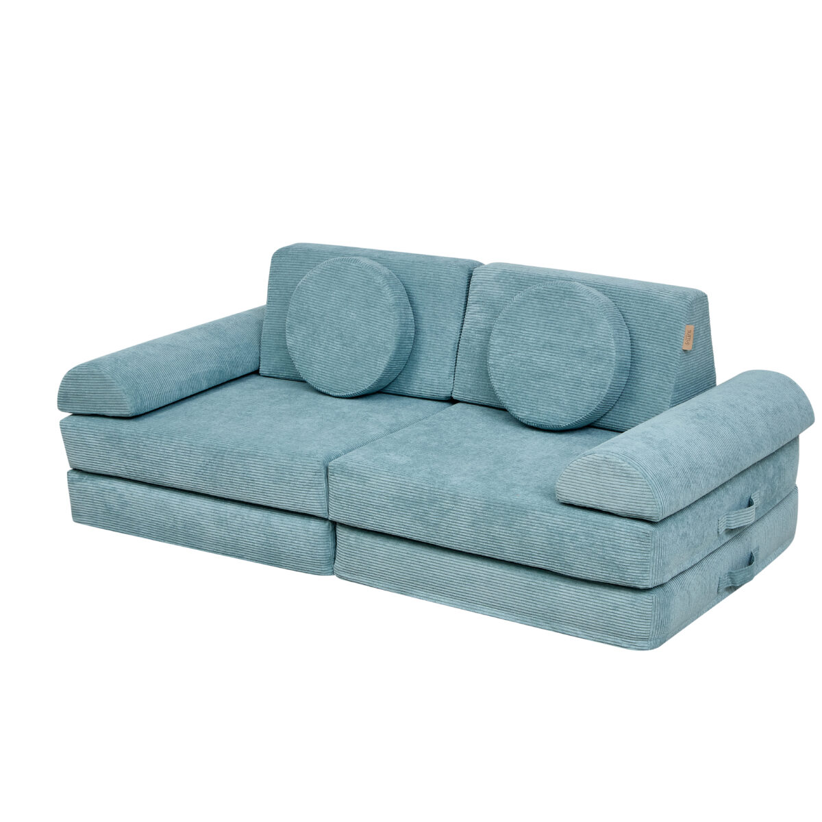 Playrama Montessori Kids Play Sofa Sea Mist