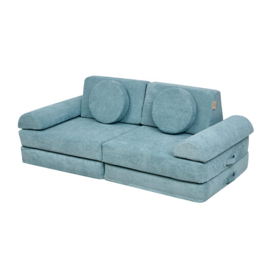 Playrama Montessori Kids Play Sofa Sea Mist