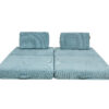 Playrama Montessori Kids Play Sofa ocean stone 5