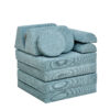 Playrama Montessori Kids Play Sofa ocean stone 6