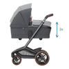 Maxi-Cosi Fame 7 Essential Bundle - Pushchair & Carrycot - Twillic Graphite 11