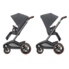 Maxi-Cosi Fame 7 Essential Bundle - Pushchair & Carrycot - Twillic Graphite 7