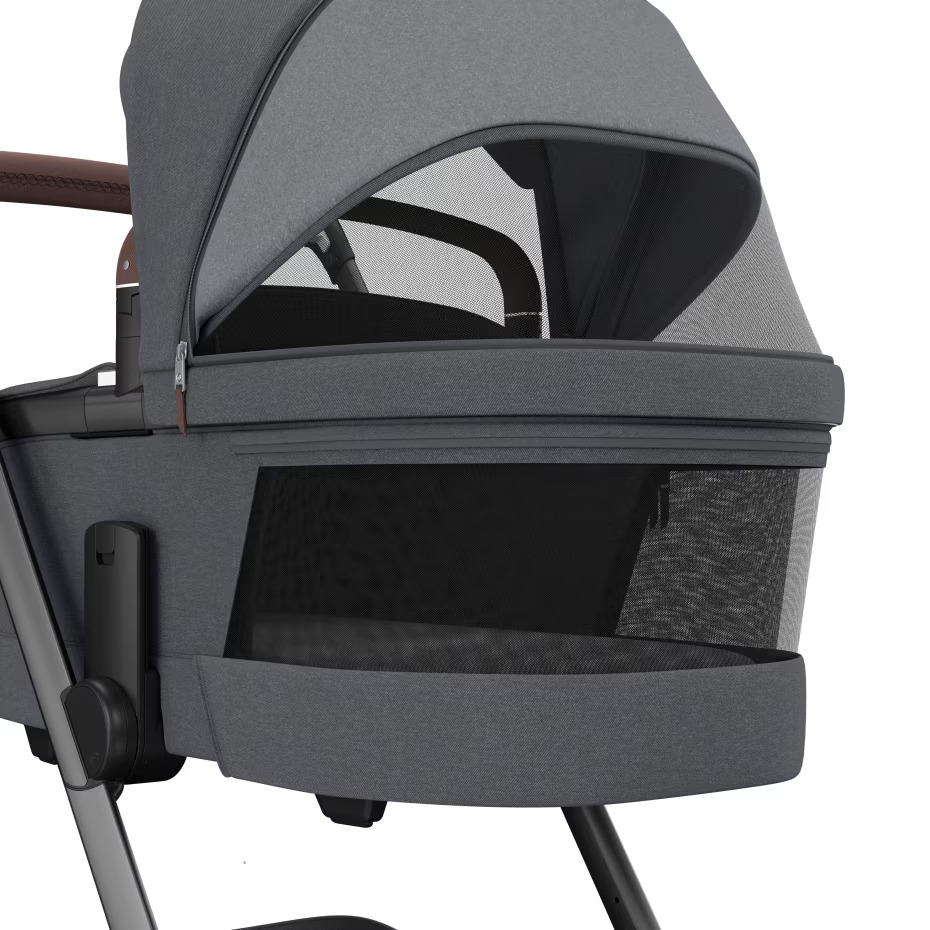 Maxi-Cosi Fame 7 Essential Bundle - Pushchair & Carrycot - Twillic Graphite 6