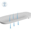 Maxi-Cosi ClimaFlow breathable mattress with airflow system for safe and cool baby sleep.