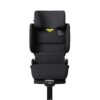 Axkid Up high back booster seat with armrests and cushioned support in sleek Coastal Storm Black.