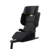 Coastal Storm Black Axkid Up booster seat, showing reinforced side impact protection and adjustable arms.