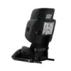 Grey AXKID Up car seat side view showing breathable side padding and adjustable seat base.