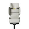 Axkid Up booster seat in Beachgrass Beige shown front-facing with supportive side wings.