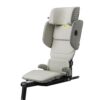 Axkid Up Beachgrass Beige booster car seat with sleek, ergonomic seat and side protection.