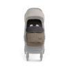 Silver Cross Clic 2 Footmuff configured on pushchair Cobble Frontt view