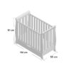 Obaby Stamford Space Saver Cot with Sprung Mattress 2