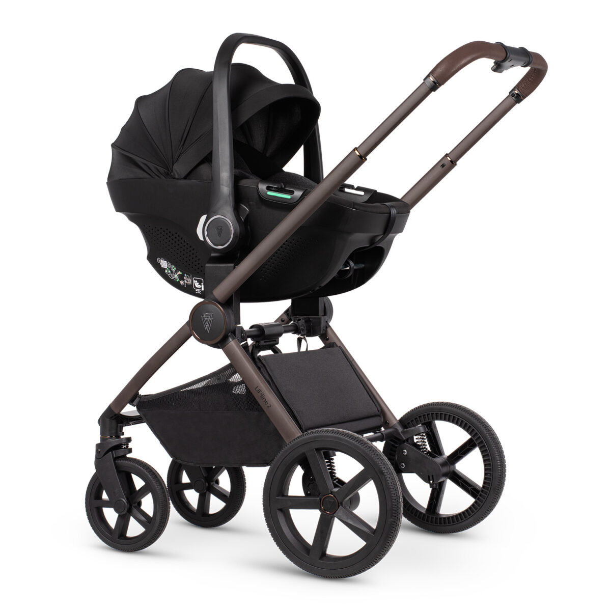 Venicci-Upline-2-Burgundy-SE-Car-Seat-Tiago-Black