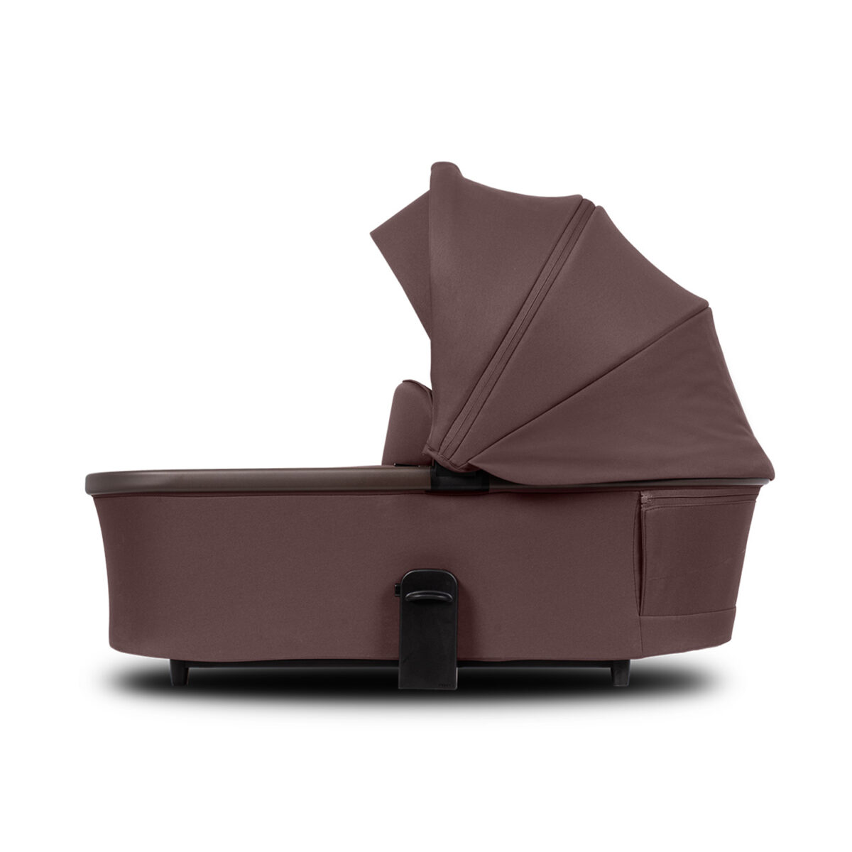 Venicci-Upline-2-Burgundy-SE-Carrycot-Side-Profile