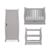 Obaby Stamford Space Saver 3 Piece Room Set Warm Grey