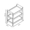 Obaby Stamford Space Saver 3 Piece Nursery Set 5