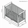 Obaby Stamford Space Saver 3 Piece Nursery Set 6