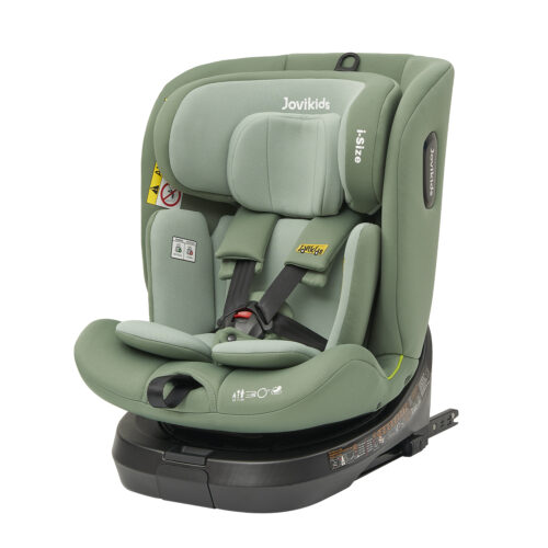 Jovikids Ranger TT 360° Swivel i-Size Car Seat 40–150cm in Green