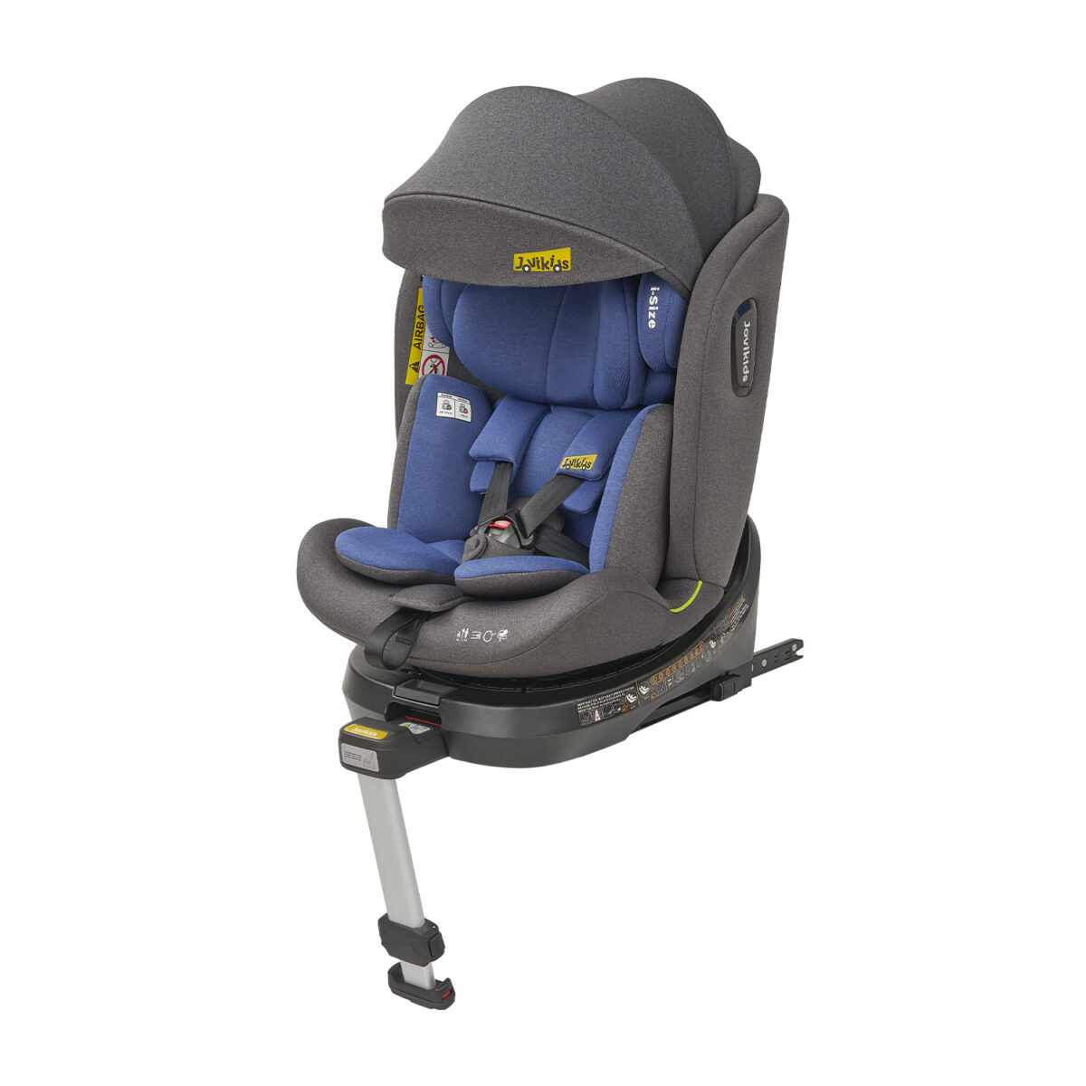Jovikids Ranger 360° Swivel i-Size Car Seat 40-150cm in Blue 17
