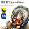 Jovikids Ranger TT 360° Swivel i-Size Car Seat 40–150cm in Green 7