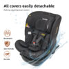 Jovikids Ranger TT 360° Swivel i-Size Car Seat 40–150cm in Black 8