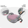 Jovikids OHHO Portable Booster i-Size 125–150cm in Pink 7