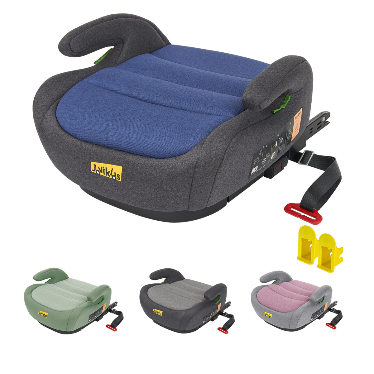 Jovikids OHHO Portable Booster i-Size 125–150cm in Blue 10