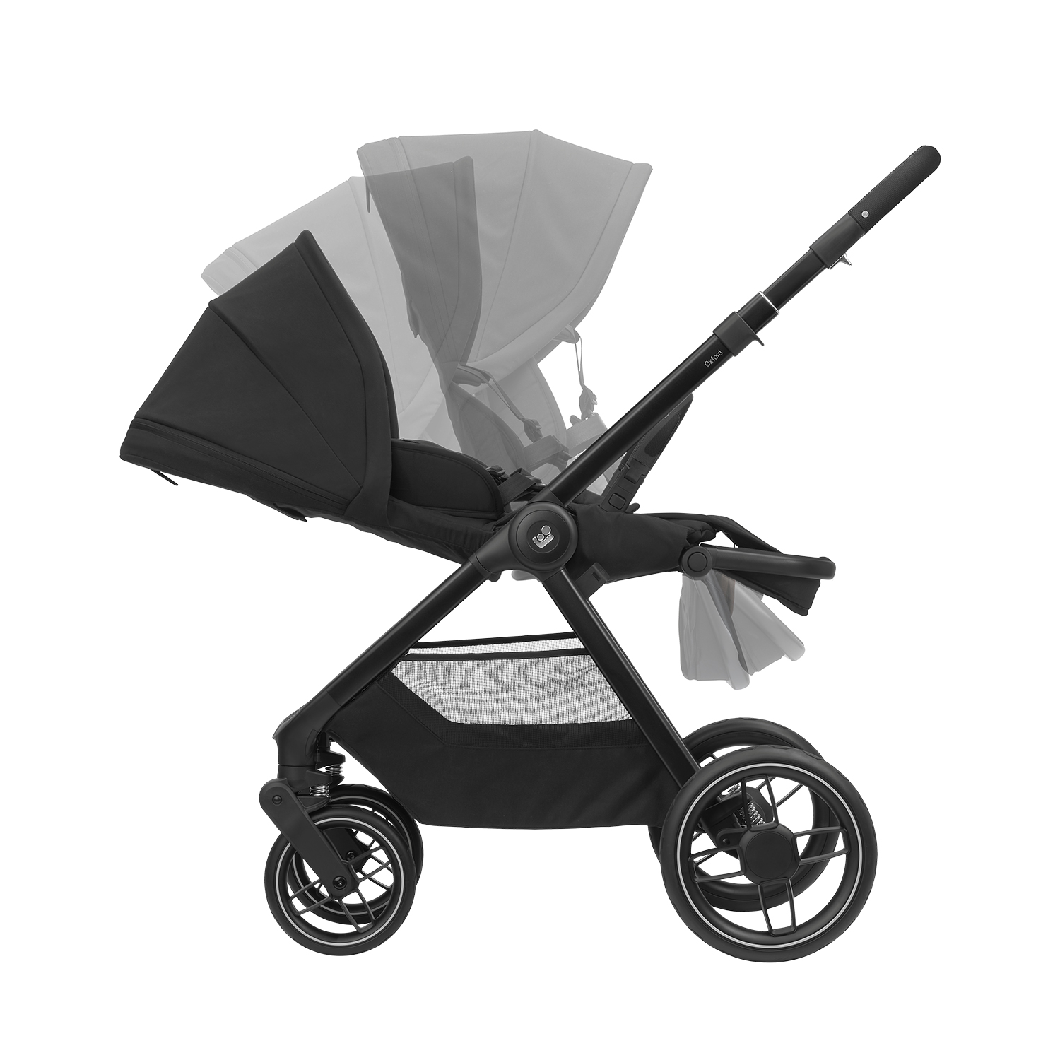 Maxi Cosi Oxford+ Select Bundle with Pebble S Car Seat & ISOFIX Base - Twillic Black 16