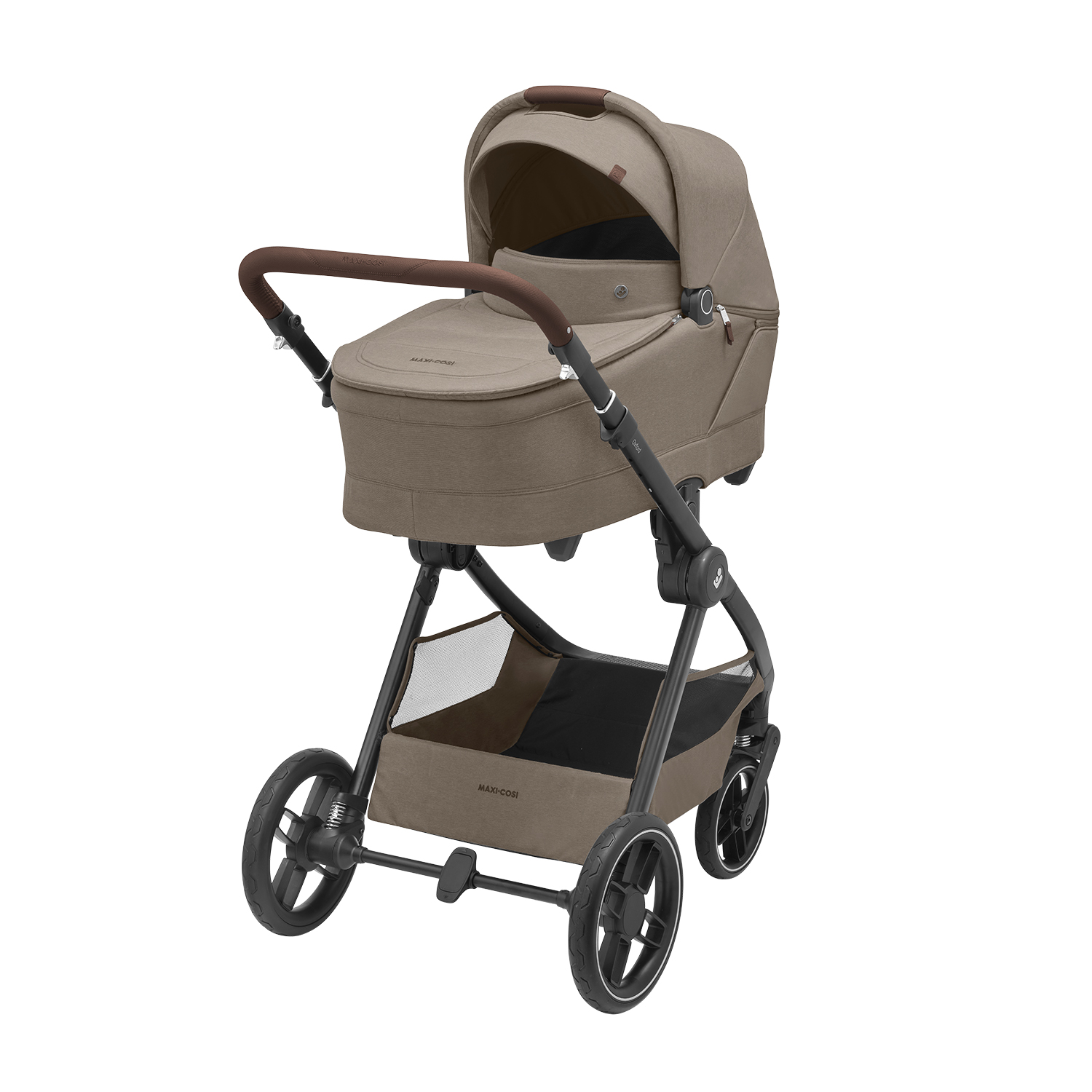 Maxi-Cosi Oxford + Premium Travel System with Pebble 360 Pro 2 Car Seat & ISOFIX Base - Twillic Truffle 2