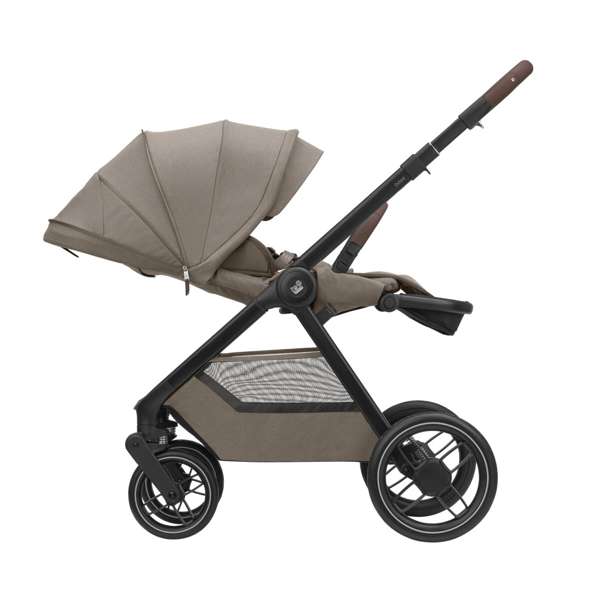 Maxi-Cosi Oxford + Premium Travel System with Pebble 360 Pro 2 Car Seat & ISOFIX Base - Twillic Truffle 12
