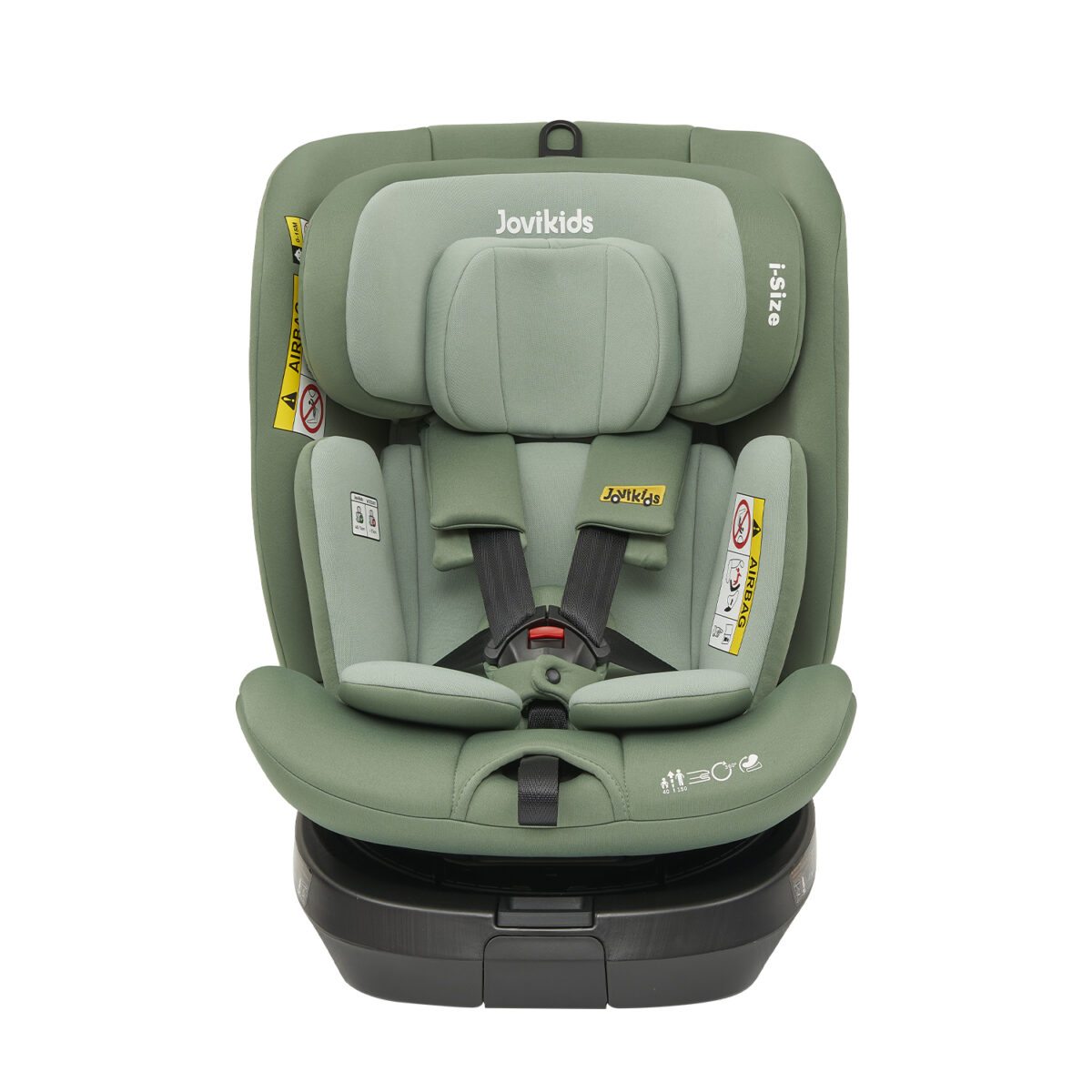 Jovikids Ranger TT 360° Swivel i-Size Car Seat 40–150cm in Green 14