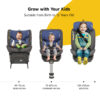 Jovikids Ranger 360° Swivel i-Size Car Seat 40-150cm in Blue 2