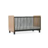 CuddleCo Rafi 2 Piece Nursery Furniture Set – Oak & Black 8