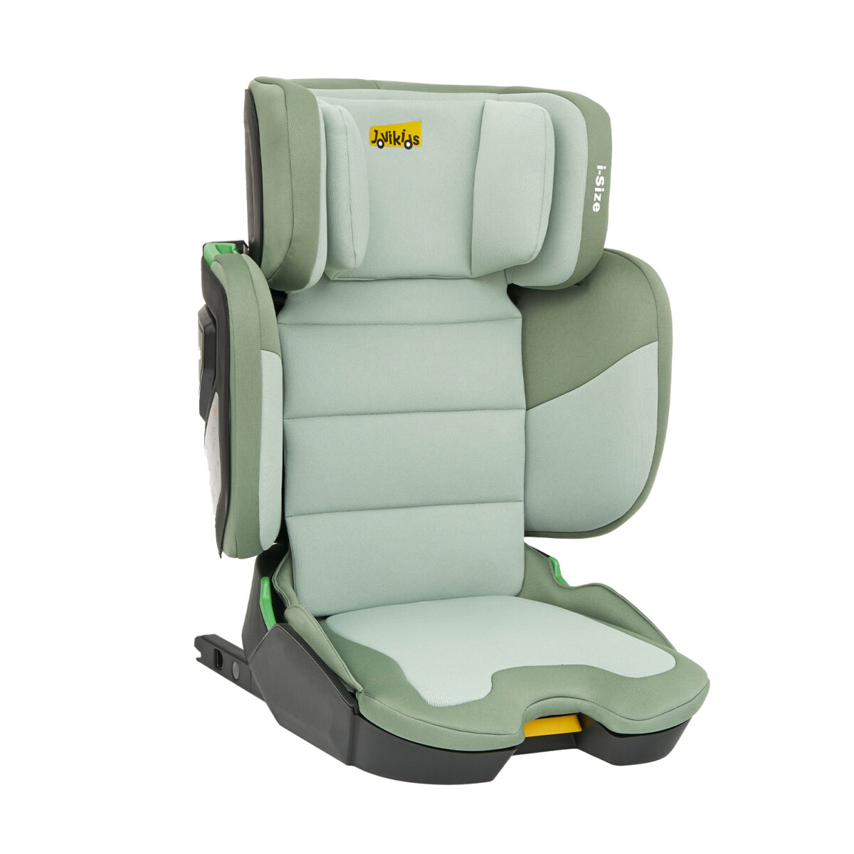 Jovikids Rober Portable Highback Booster i-Size 100–150cm in Green 5