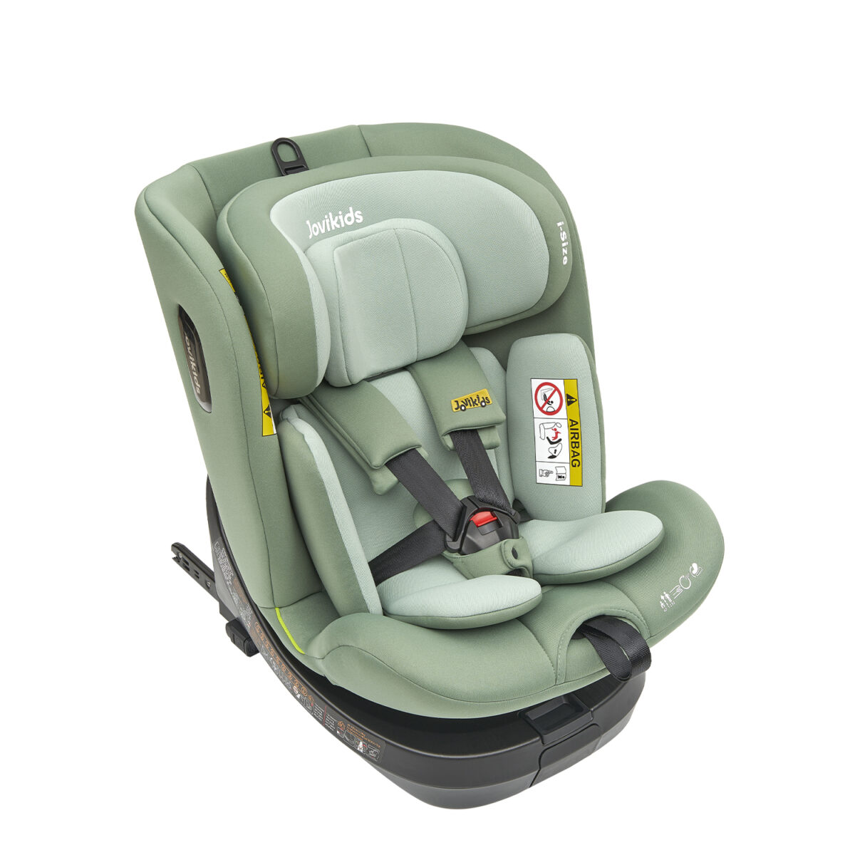 Jovikids Ranger TT 360° Swivel i-Size Car Seat 40–150cm in Green 13