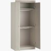Little Acorns Burlington Double Nursery Wardrobe – Cashmere & Grey Ash 2