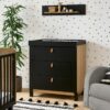 Rafi Dresser Changer - Oak & Black 3