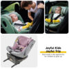 Jovikids Ranger 360° Swivel i-Size Car Seat 40-150cm in Pink 9