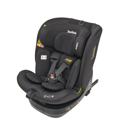 Jovikids Ranger TT 360° Swivel i-Size Car Seat 40–150cm in Black