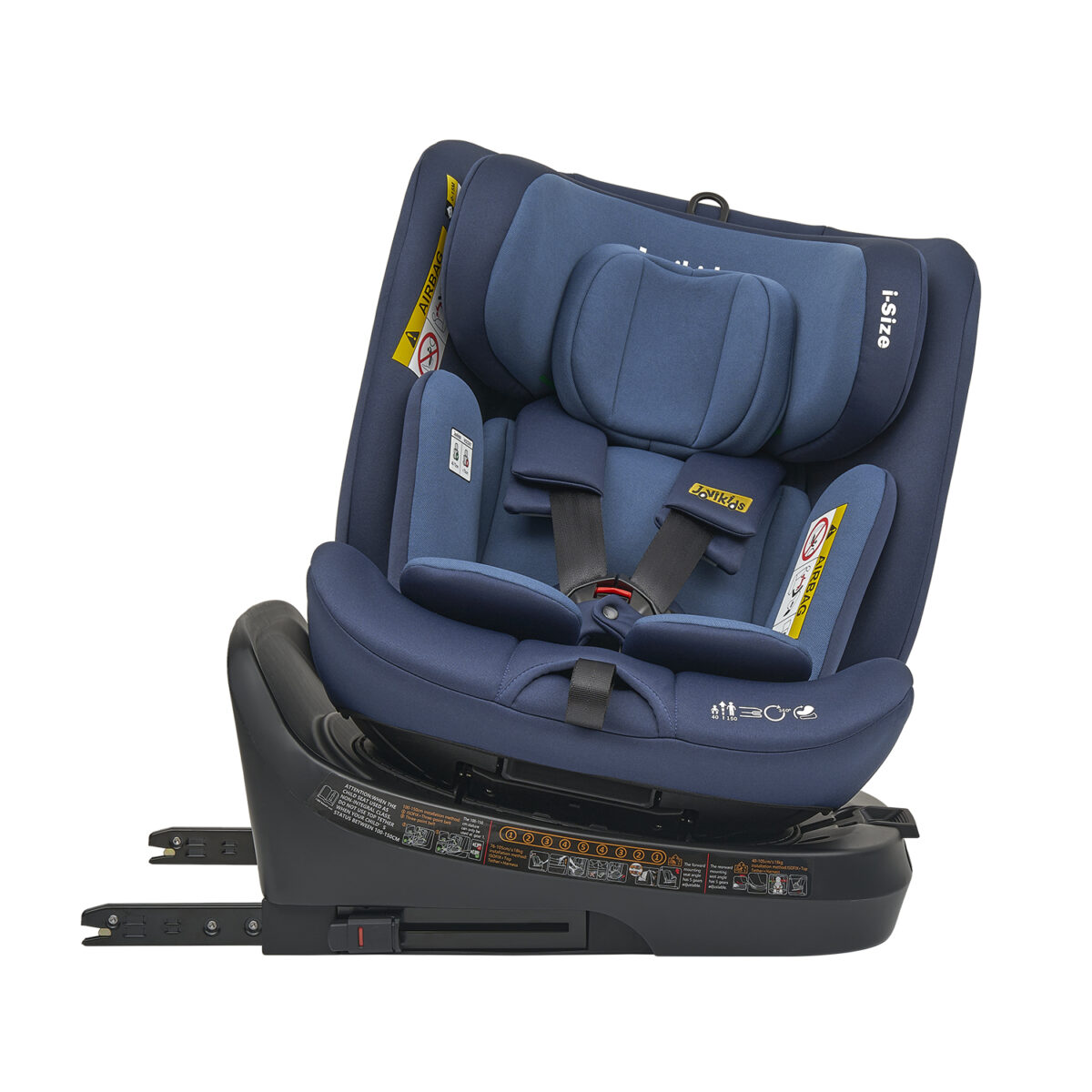 Jovikids Ranger TT 360° Swivel i-Size Car Seat 40–150cm in Blue 4