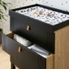 Rafi Dresser Changer - Oak & Black 2