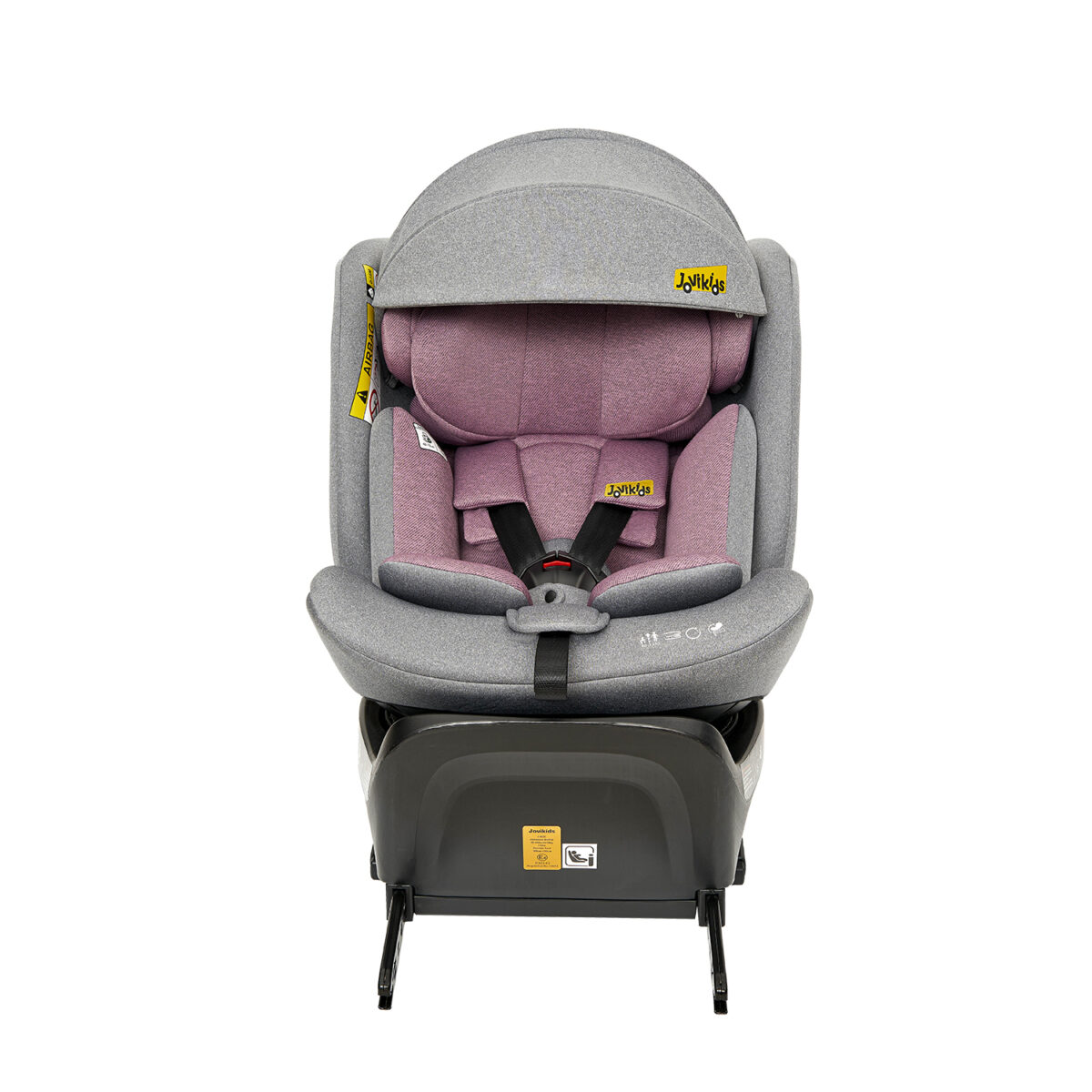 Jovikids Ranger 360° Swivel i-Size Car Seat 40-150cm in Pink 5