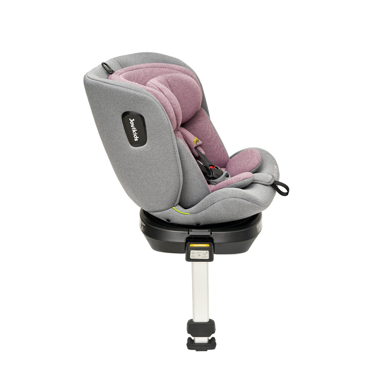 Jovikids Ranger 360° Swivel i-Size Car Seat 40-150cm in Pink 4