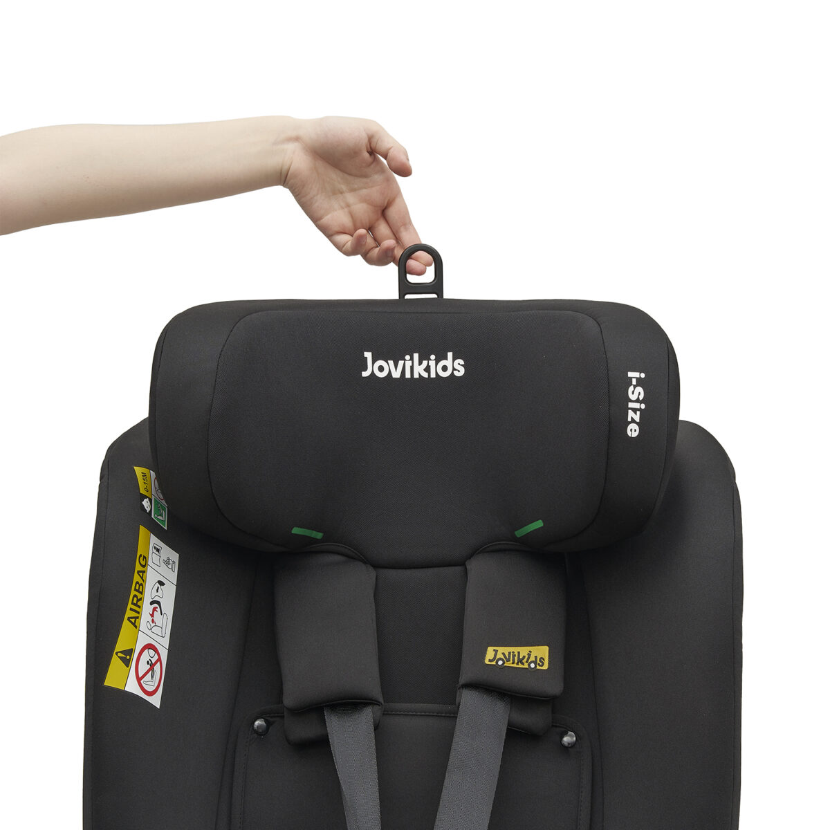 Jovikids Ranger TT 360° Swivel i-Size Car Seat 40–150cm in Black 2