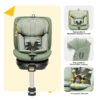 Jovikids Ranger 360° Swivel i-Size Car Seat 40-150cm in Green 7