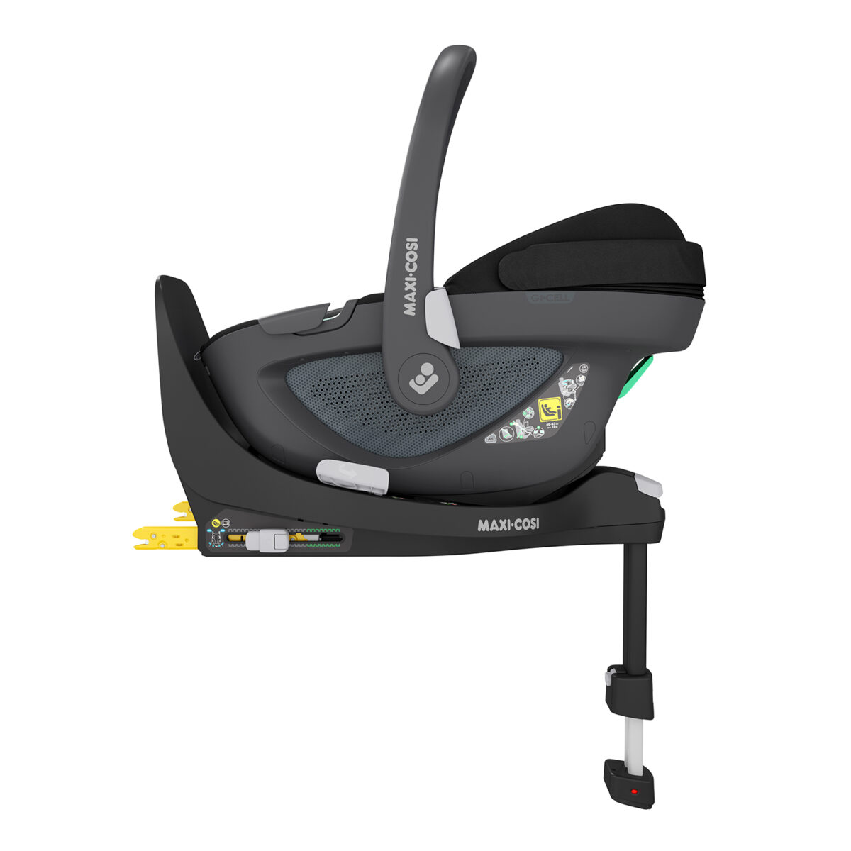 Maxi Cosi Oxford+ Complete Bundle with accessories and Pebble 360 & ISOFIX Base - Twillic Truffle 20