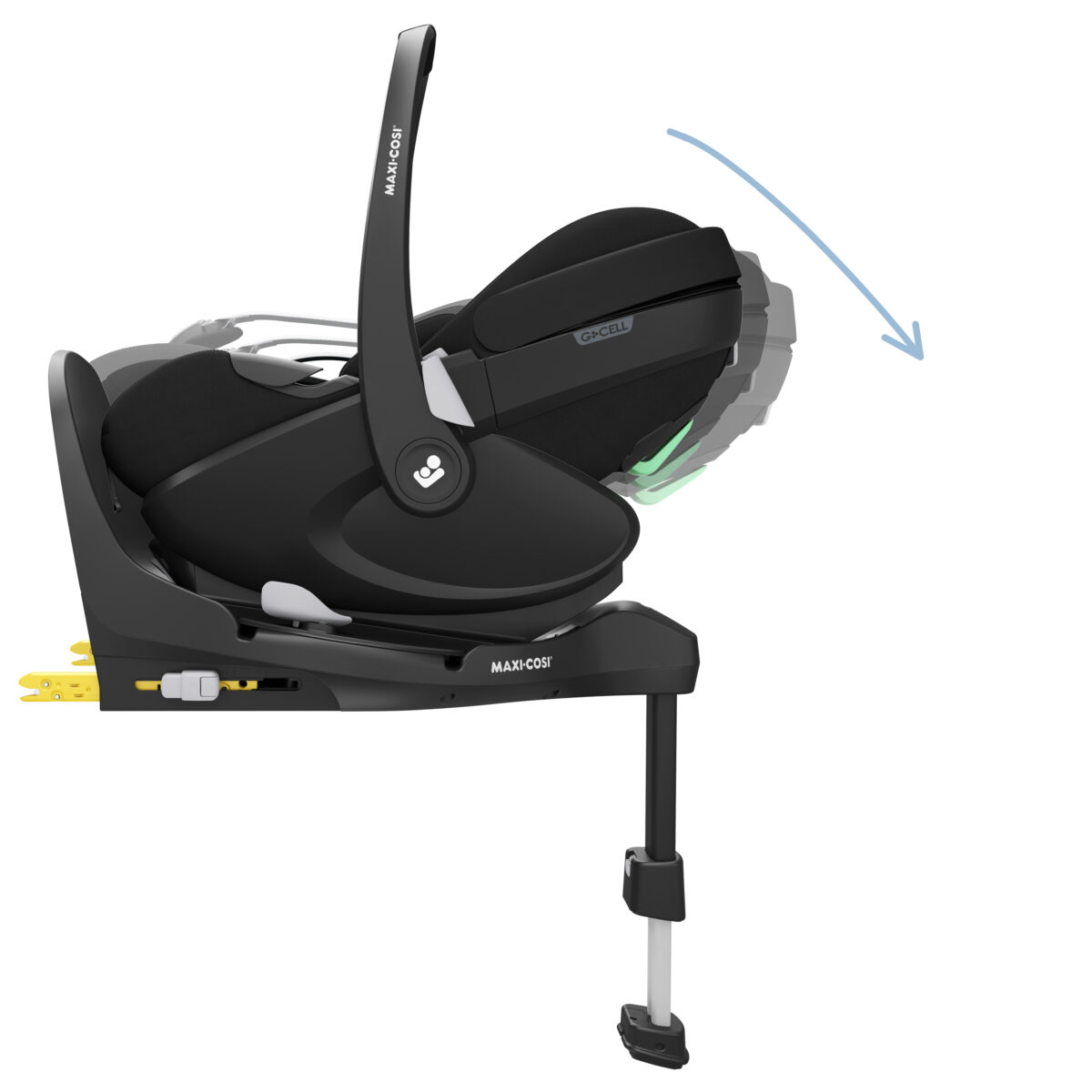Maxi-Cosi Oxford + Premium Travel System with Pebble 360 Pro 2 Car Seat & ISOFIX Base - Twillic Black 27