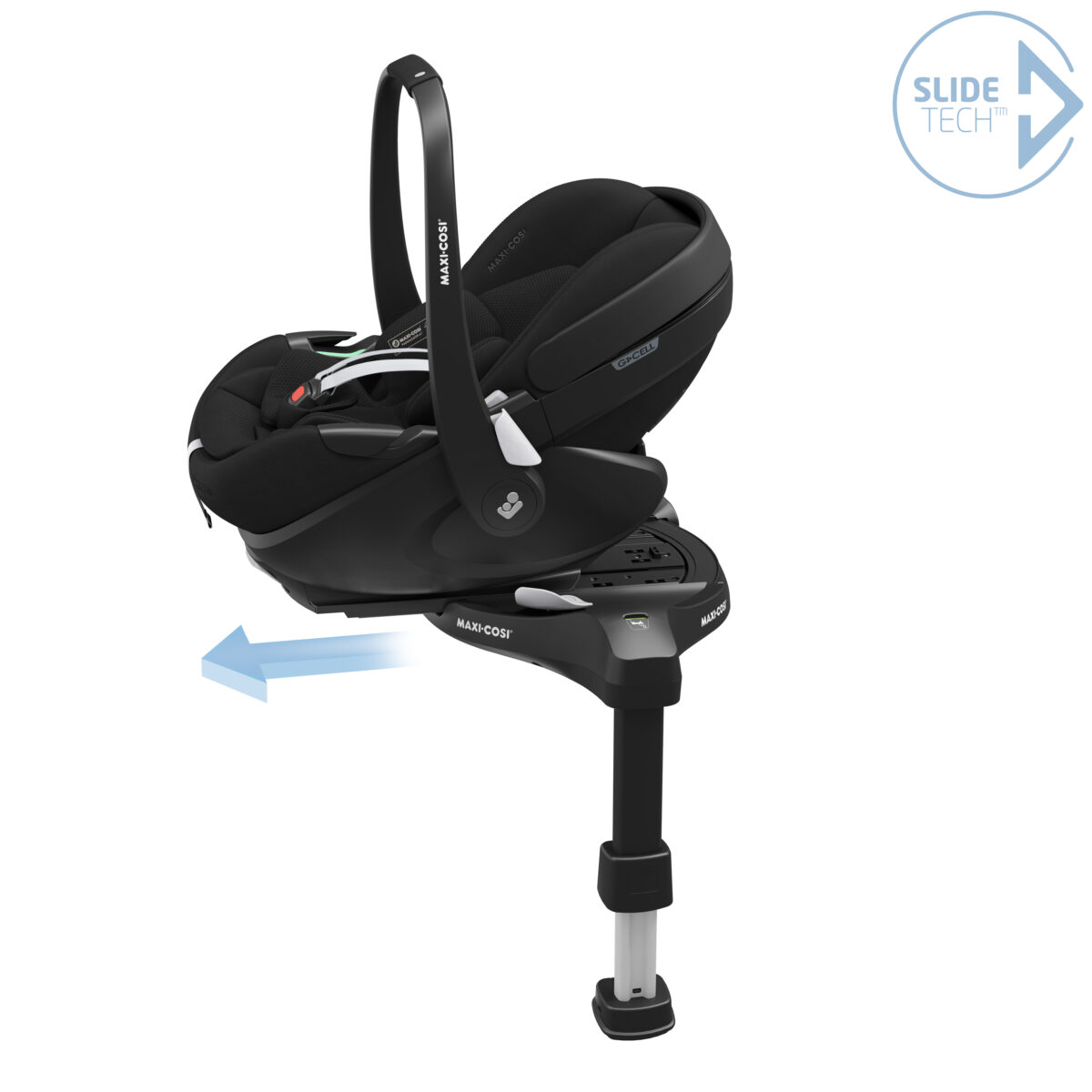 Maxi-Cosi Oxford + Premium Travel System with Pebble 360 Pro 2 Car Seat & ISOFIX Base - Twillic Black 26