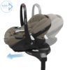 Maxi-Cosi Oxford + Premium Bundle with Pebble 360 Pro 2 Car Seat & FamilyFix 360 Pro Base - Twillic Truffle 18