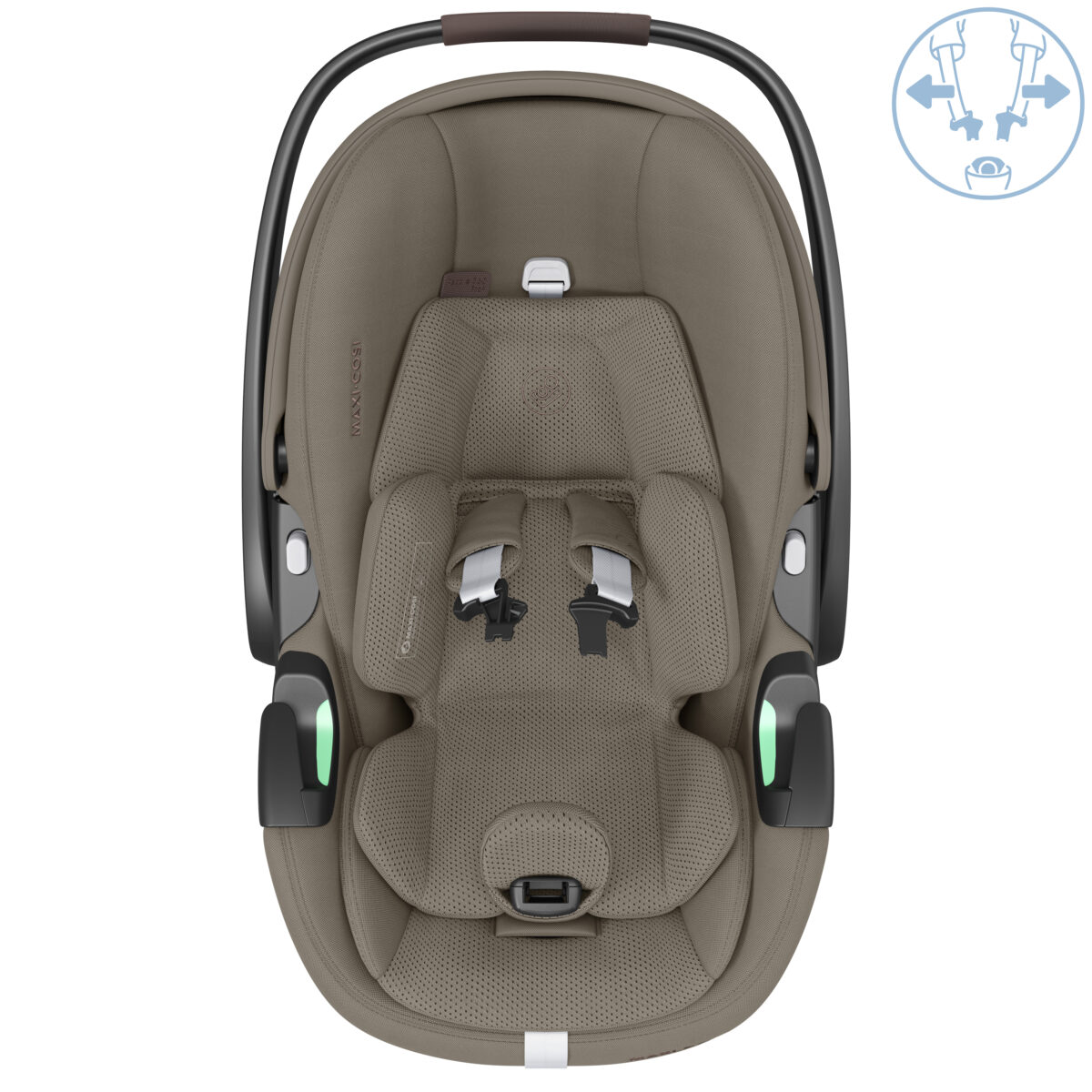 Maxi-Cosi Oxford + Premium Bundle with Pebble 360 Pro 2 Car Seat & FamilyFix 360 Pro Base - Twillic Truffle 4