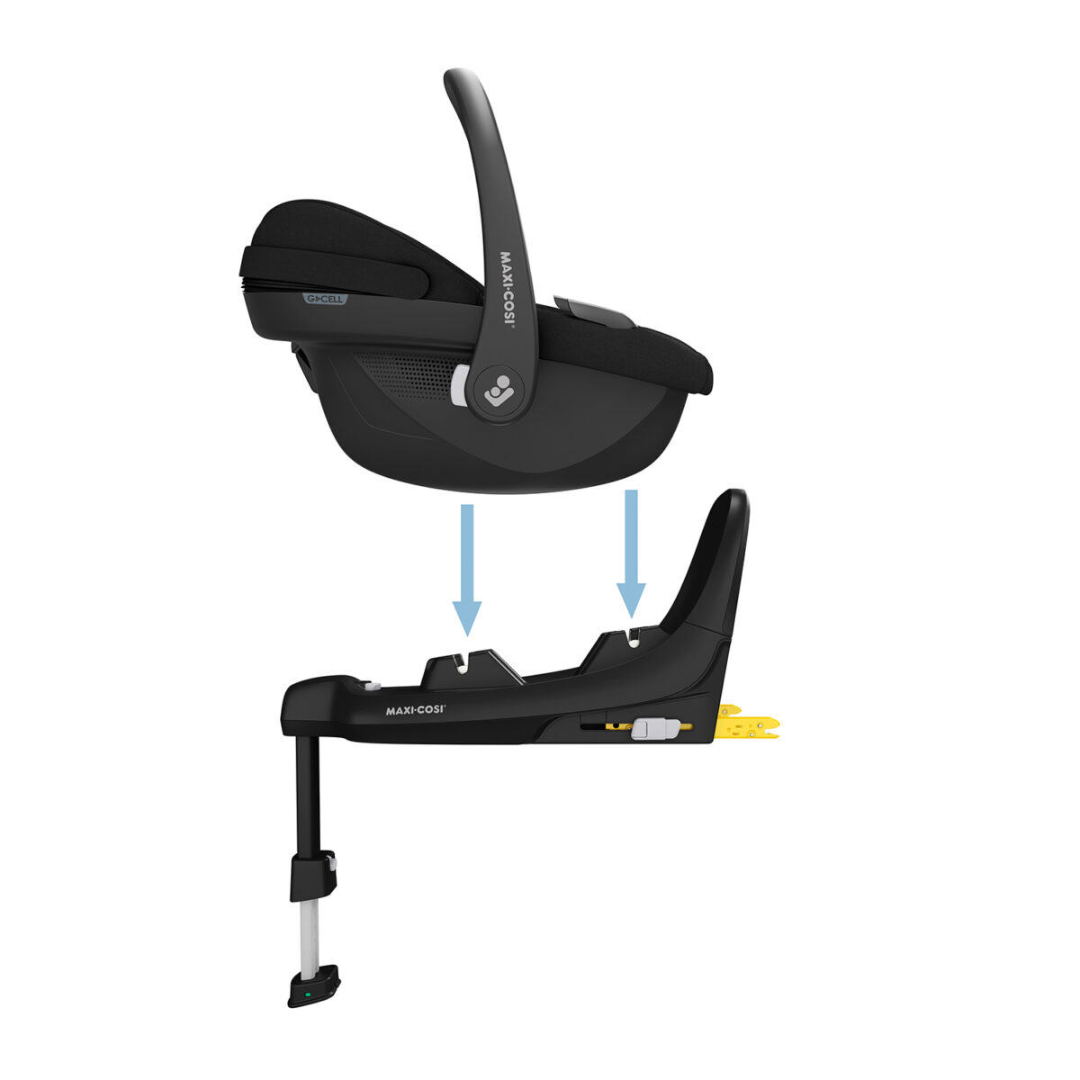 Maxi Cosi Oxford+ Select Bundle with Pebble S Car Seat & ISOFIX Base - Twillic Black 19